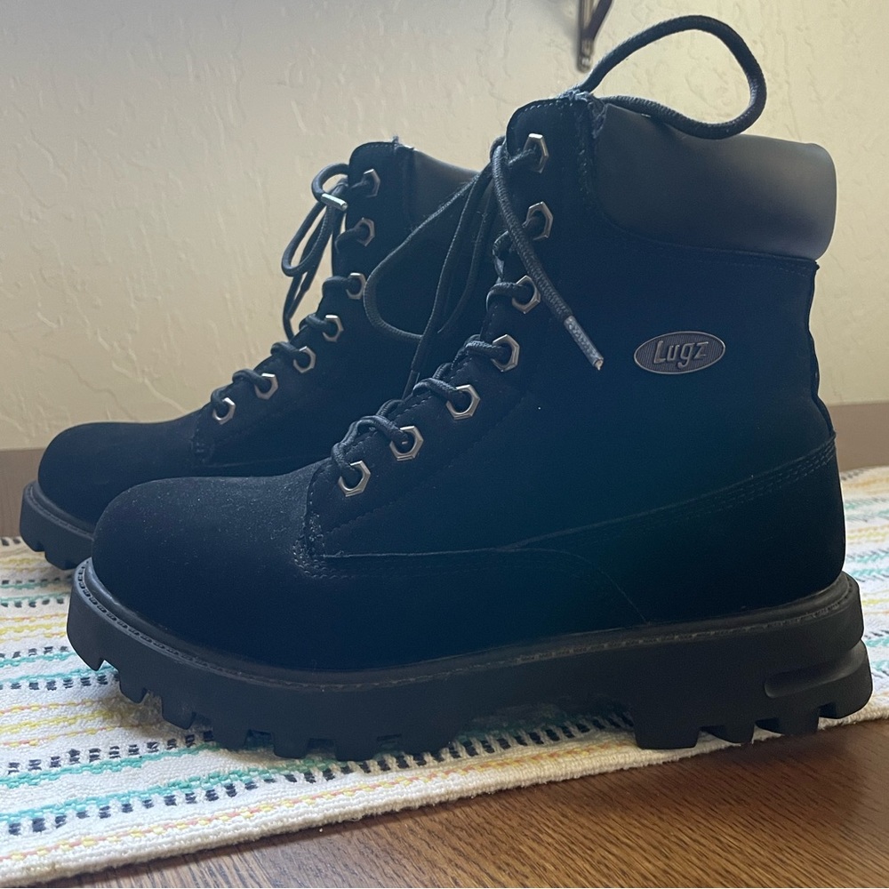 Children’s Black LUGZ Boots. Size 3.5